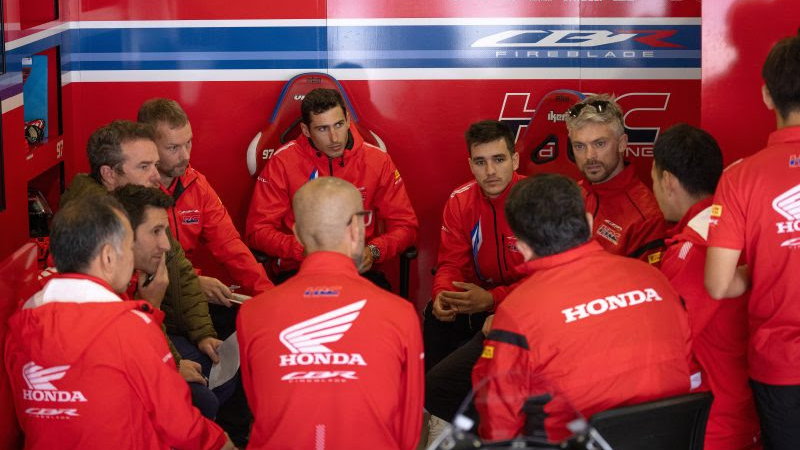 Team HRC WorldSBK 2023 Portimao